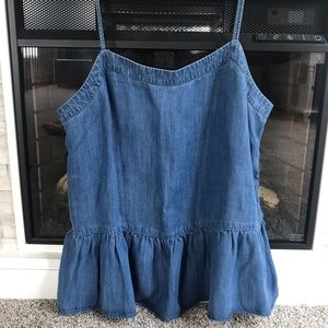 Loft jean color top